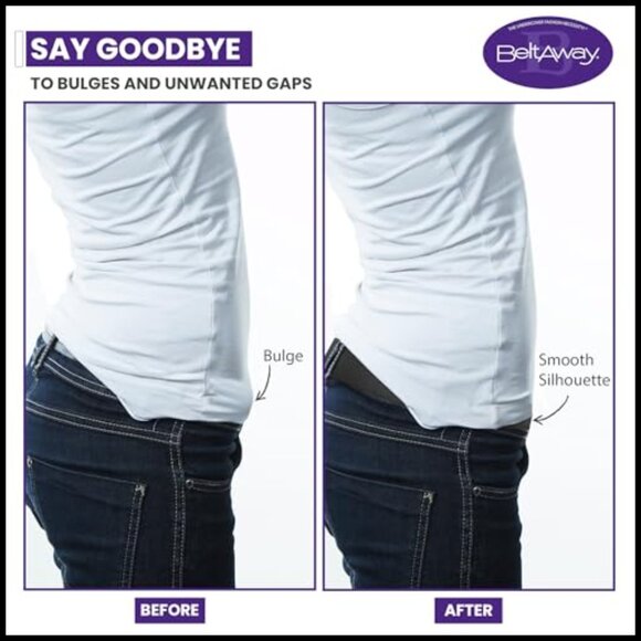 Easily Adjustable Elastic Flat Buckle No Show Belt for Women